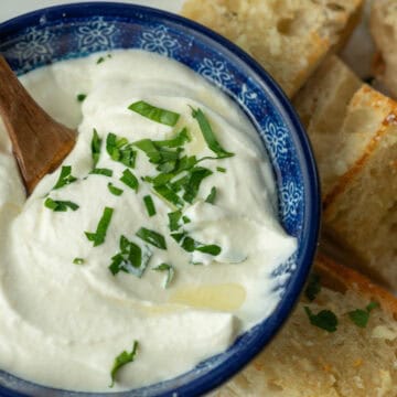 Whipped Ricotta Truffle Oil Dip