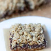 Photo of Carmelitas bar with more Carmelitas bars blurred in the background